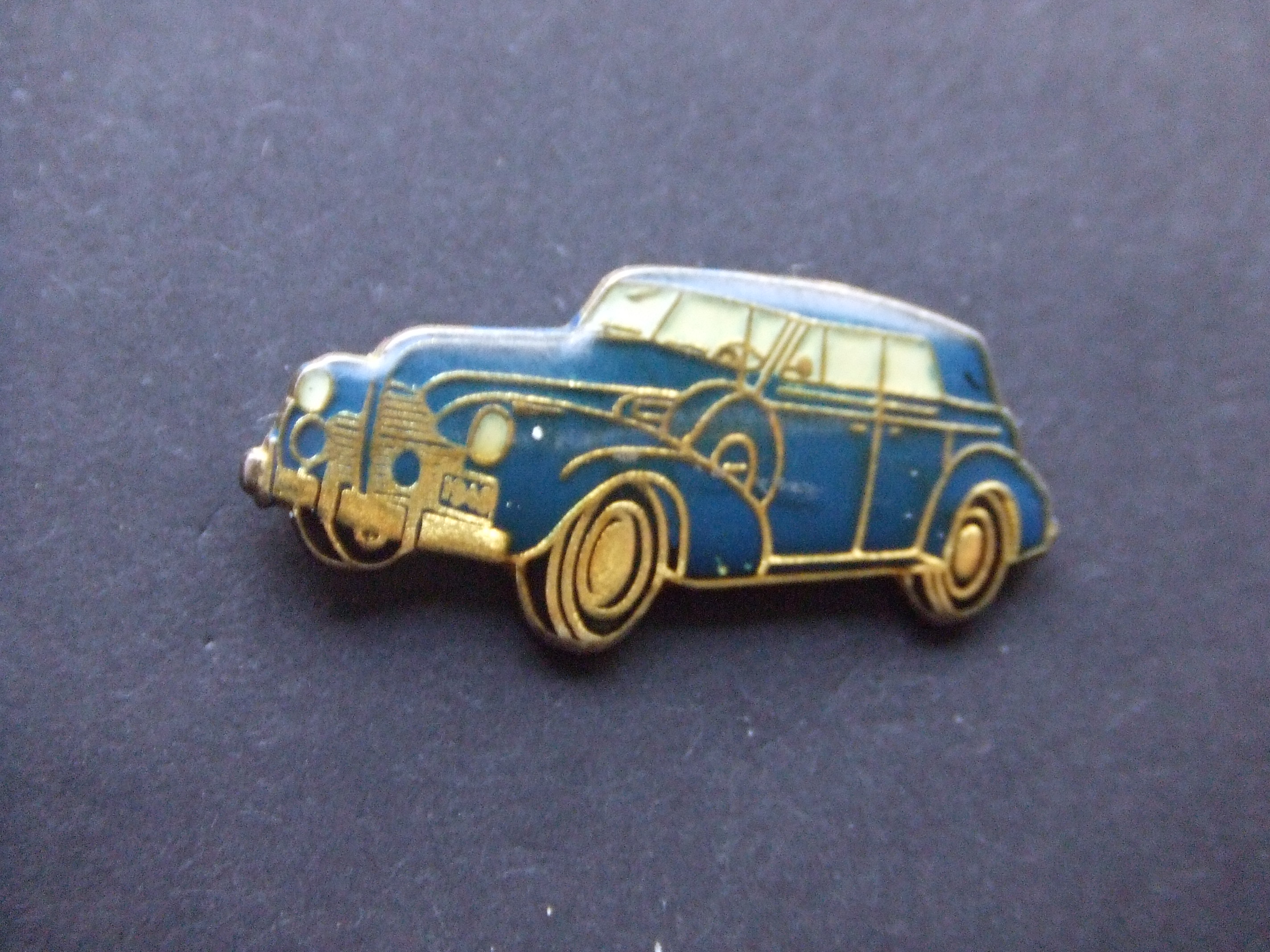 Buick Roadmaster 1939 blauw oldtimer